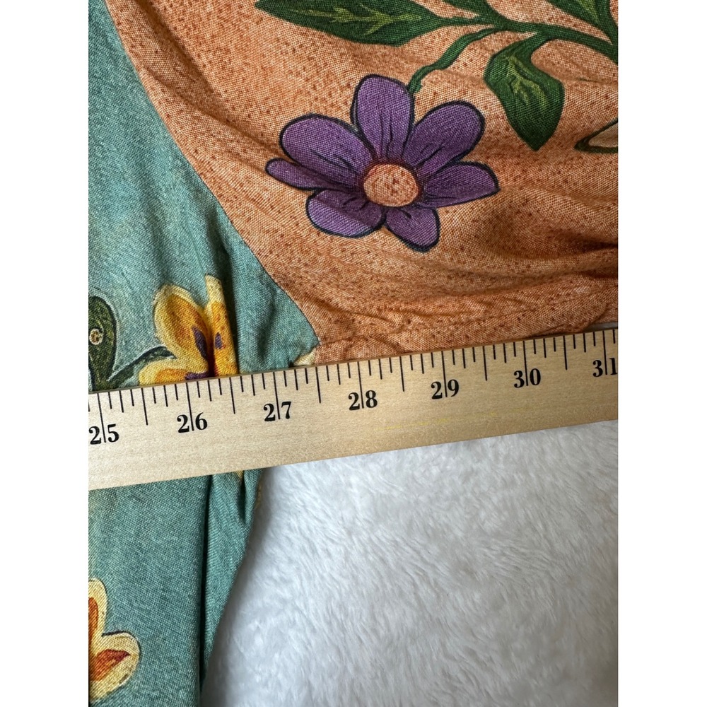 Natural Life Kimono Women L/XL Multicolor Floral Open Front Duster NWT - Picture 4 of 6
